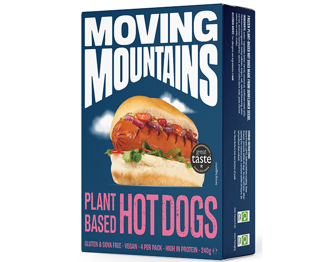 Moving Mountains Hot Dog (4pcs/pack)(vegan)